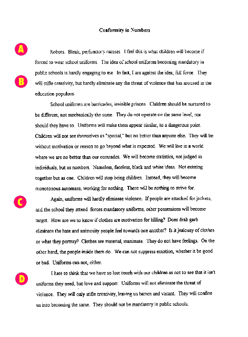 persuaive essay how to write