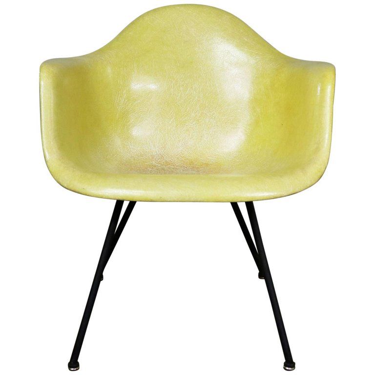 Pair Of Eames Herman Miller Palisander Eiffel Base Shell Chairs