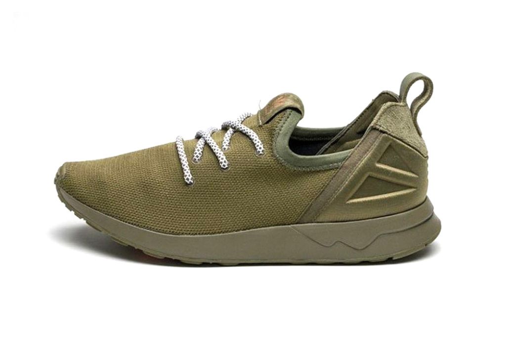 adidas Releases an Olive Green ZX Flux ADV X Adidas zx flux, Sneakers, Popular