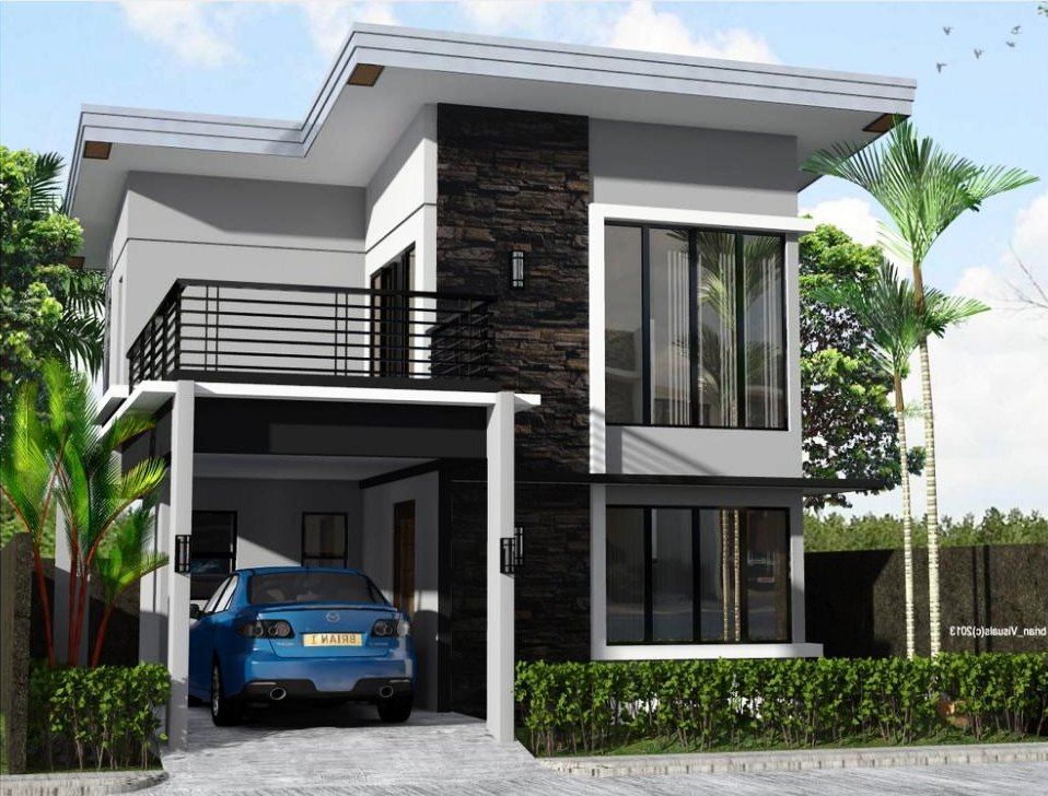 42 Contoh rumah minimalis 2 lantai