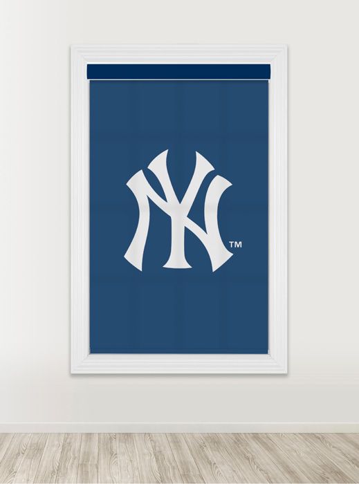 Official Sports Team Shades Roller &, Solar Shades New York Yankees