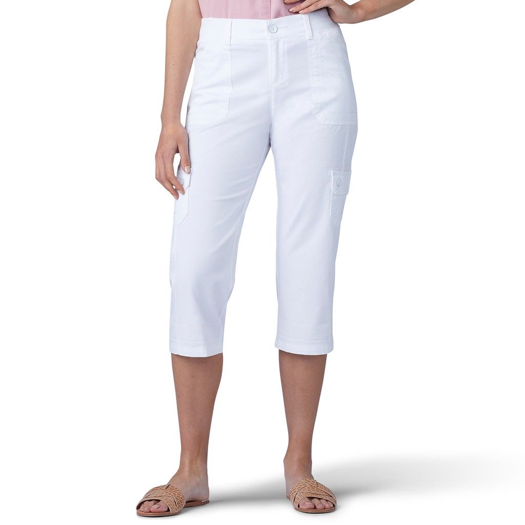 Women S Lee Flex To Go Cargo Skimmer Capris Comfortable Fashion