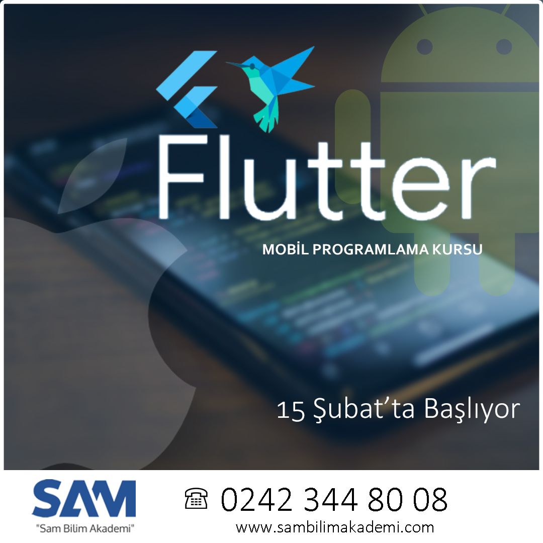Flutter Dersleri Egitim 15 Subat Programlama Flutter Dersleri Egitim 15 Subat Programlama