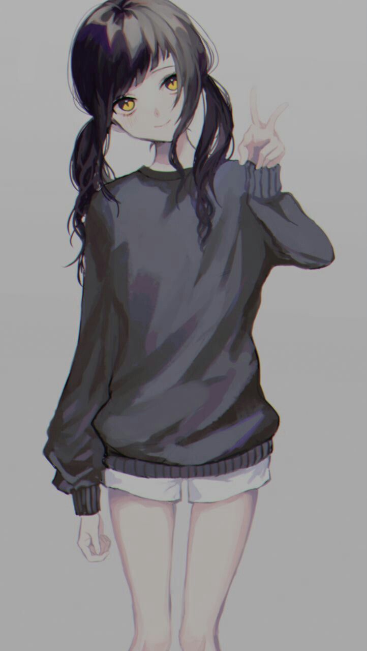 wallpapers Female:xxnhg4Ucc3S= Anime Poses anime girl pose