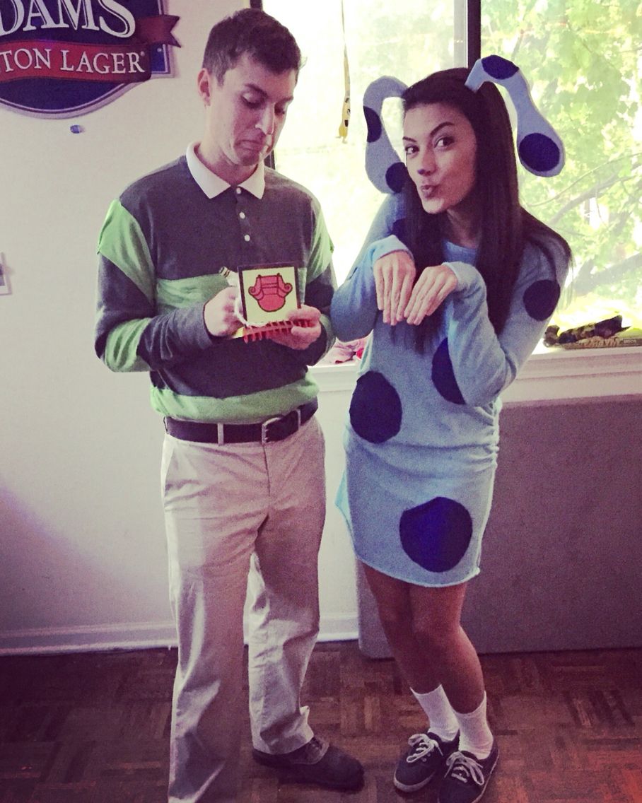 Blues Clues and Steve Costume Halloween Inspo, Couple Halloween ...