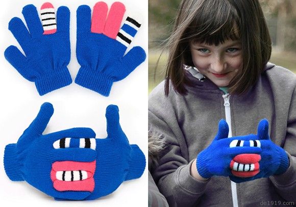 Gift Guide Kids Warmsters Monster Gloves 1 Orgu Fikirler