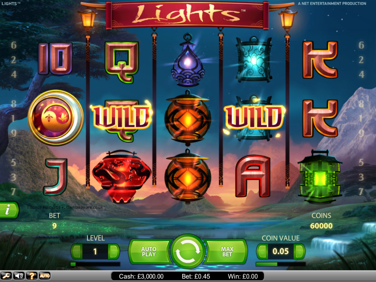 On your #mobile devices, play Lights Touch #slots with a sign up bonus of £5 and enjoy big wins ...