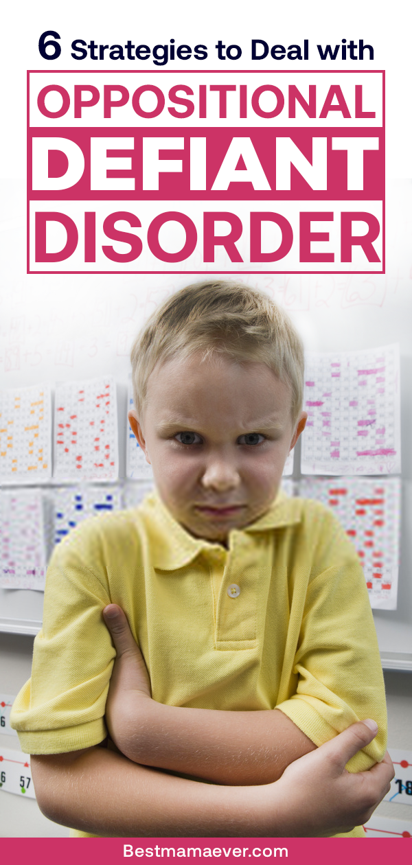 How To Deal With A Child With Odd 6 Strategies Defiant Children Kids Behavior Oppositional Defiant Disorder Strategies