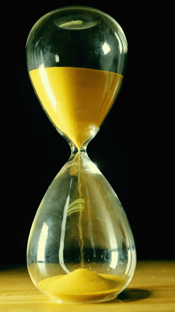 Resultat d'imatges de reloj de arena gif