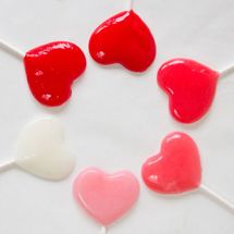DIY Heart Lollipops in 2021 | Creative lollipops, Homemade lollipops