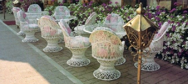 Fibergl Patio Furniture Outdoor Wicker