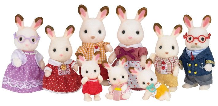 Sylvanian Families VS-04 Kindergarten Friends 3 Dolls and Costumes Set