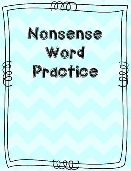 Nonsense Word Practice Lists | Nonsense word practice ...