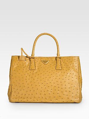 Prada Ostrich Leather Handbag Purses Pinterest Prada Ostrich Leather Handbag