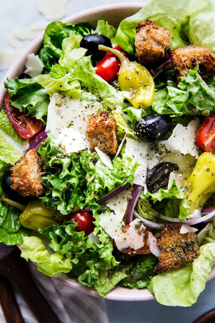Simple Italian Salad | The Modern Proper