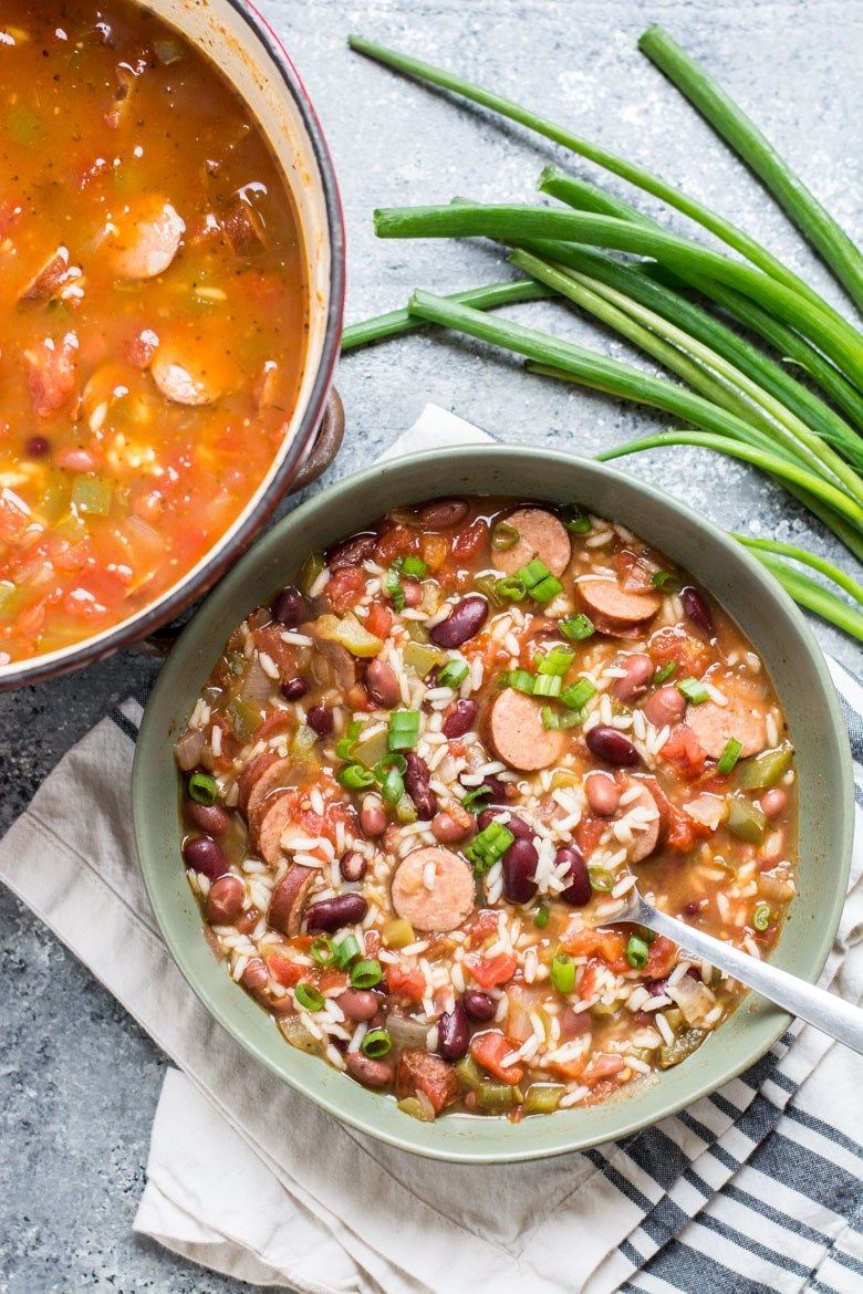 This Easy Andouille Sausage With Red Beans And Rice Is An Easy One Pot this-easy-andouille-sausage-with-red-beans-and-rice-is-an-easy-one-pot