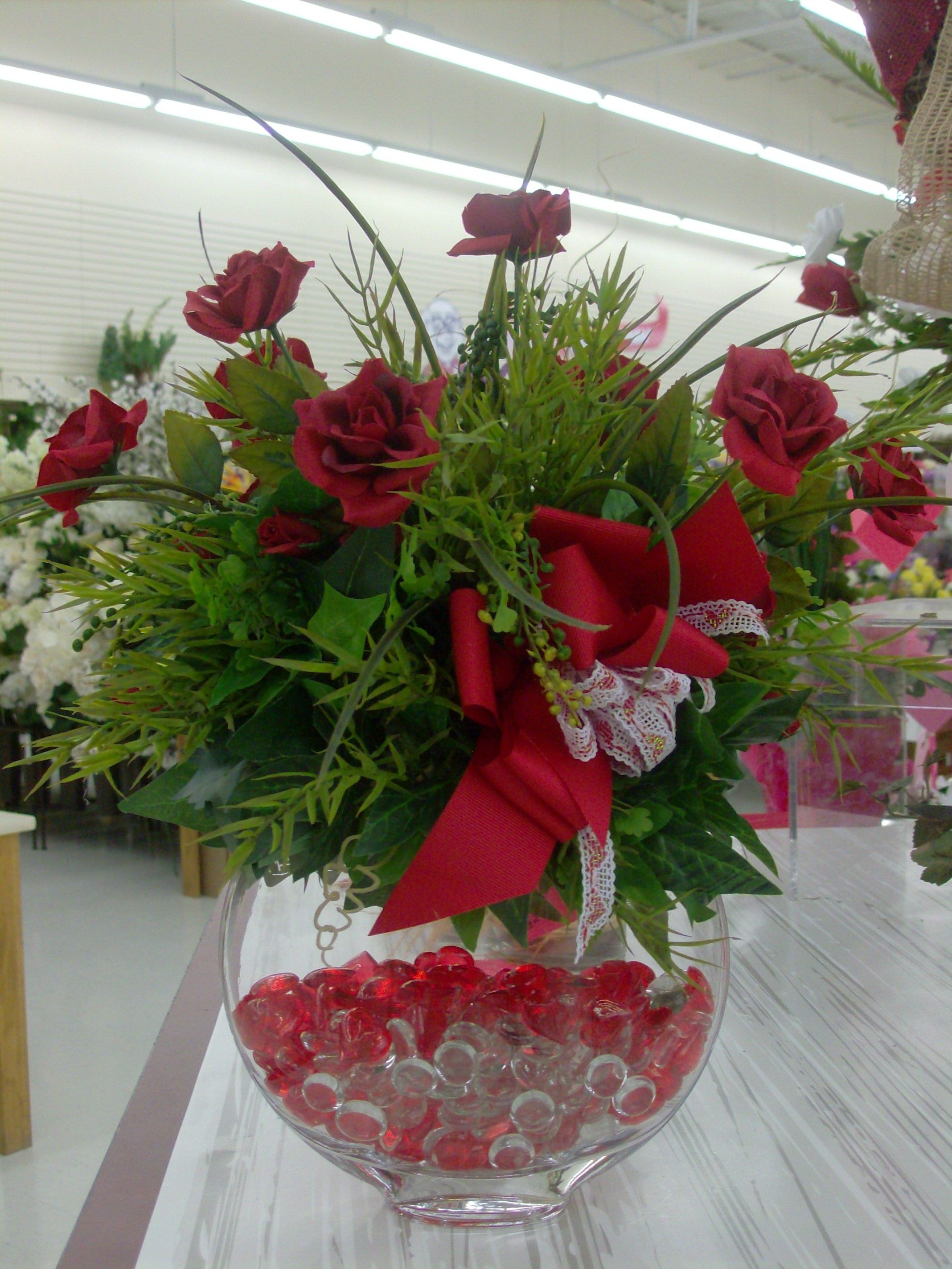 Glass Vases With Marbles Wedding Floral Centerpieces Wedding Centerpieces Diy Flower Centerpieces Wedding