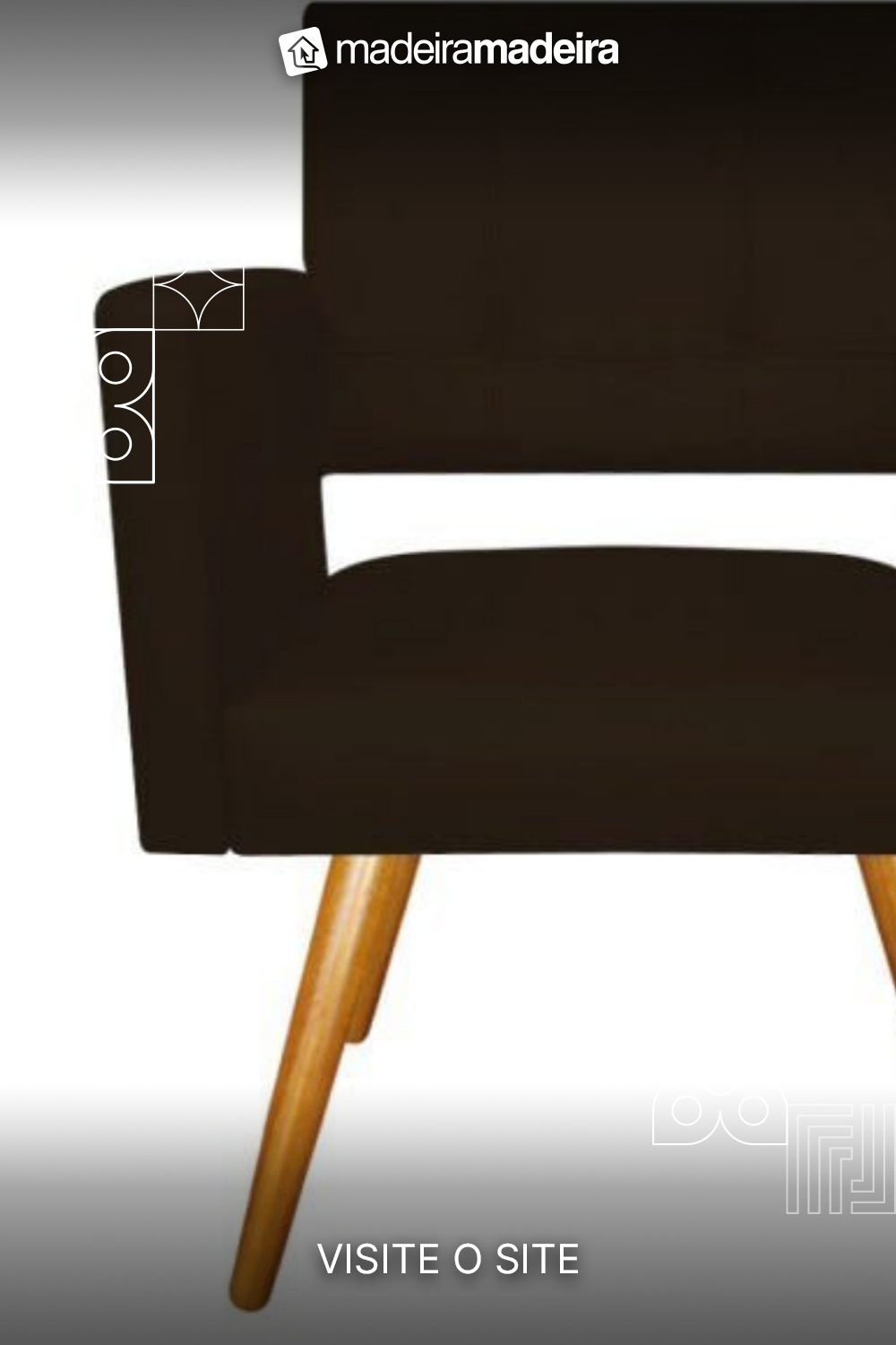 Ei, sabia que na MadeiraMadeira você pode comprar pelo Whatsapp? Mande uma mensagem que nossos consultores vão te ajudar na compra :) Puff, Magazine Rack, Cabinet, Chair, Storage, Furniture, Home Decor, Products, Sweet Dreams