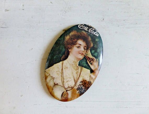 Coca-Cola Pocket Mirror from 1973 Memorabilia Collection