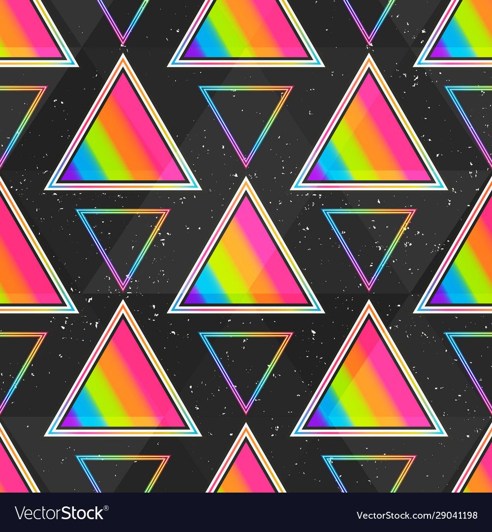 Download Rainbow triangle seamless pattern. Download a Free Preview ...