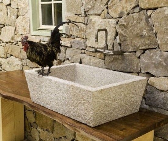 Lavandini in pietra da giardino lavello in pietra da esterni ... Esterni in pietra