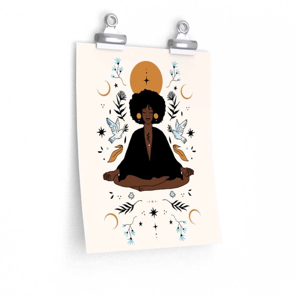 Meditation of Peace - 9'' x 11'' / CG Matt