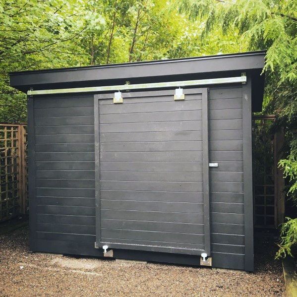 Top 60 Best Backyard Shed Ideas - Outdoor Storage Spaces Backyard Storage Sheds, Garden Storage Shed, Backyard Sheds, Outdoor Sheds, Outside Storage Shed, Outdoor Bar, Outdoor Lounge, Outdoor Lighting, Outdoor Chairs