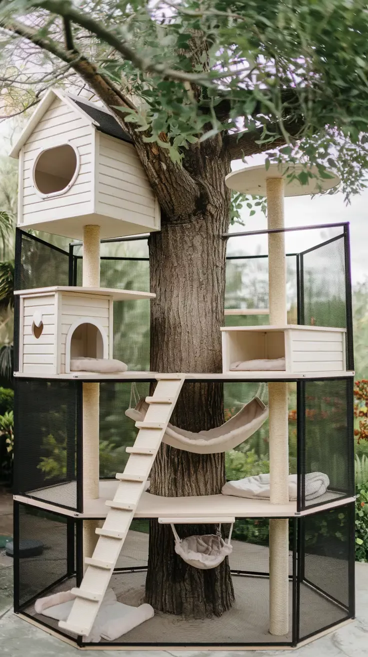 10 Inspiring Outdoor Cat Room Ideas