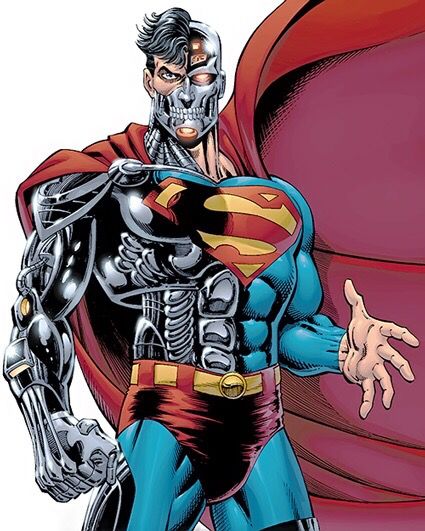 Image result for cyborg superman