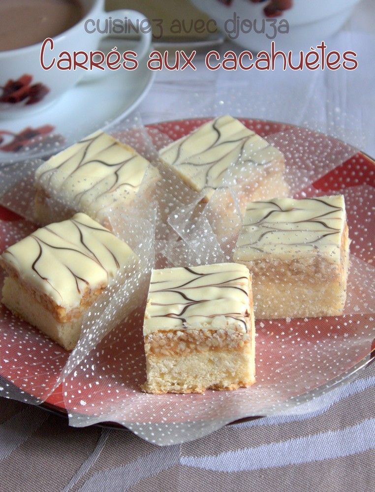 Carre Aux Cacahuetes Et Chocolat Recette Patisserie Gateau Oriental Facile Gateau Aid