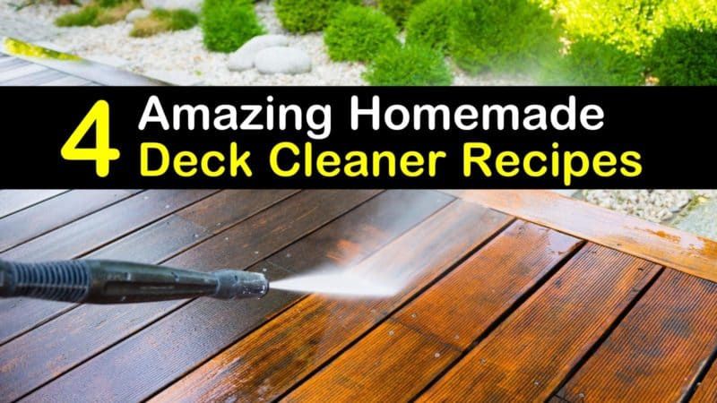 Homemade Deck Cleaner