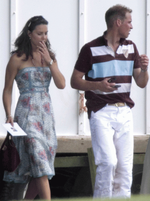 William and kate dating years