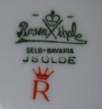 Dating rosenthal china