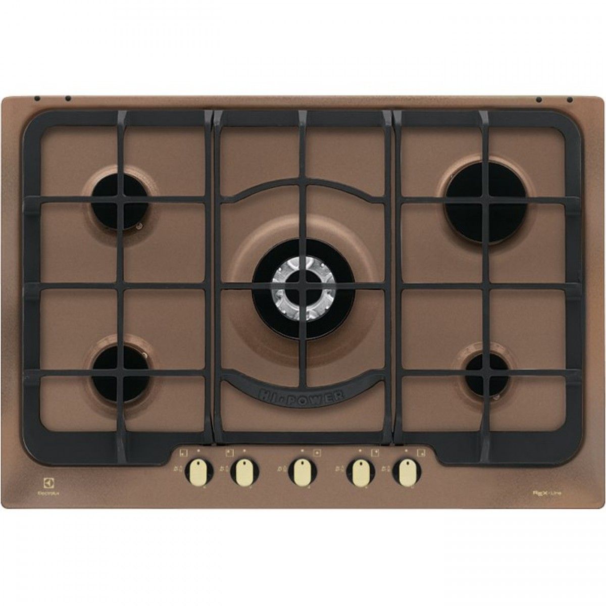 Bigprice Rex Piano Cottura 75cm 5 Fuochi gas Rame/Bronzo PR750RUOV ... Bigprice Rex Piano Cottura 75cm 5 Fuochi gas Rame/Bronzo PR750RUOV ...