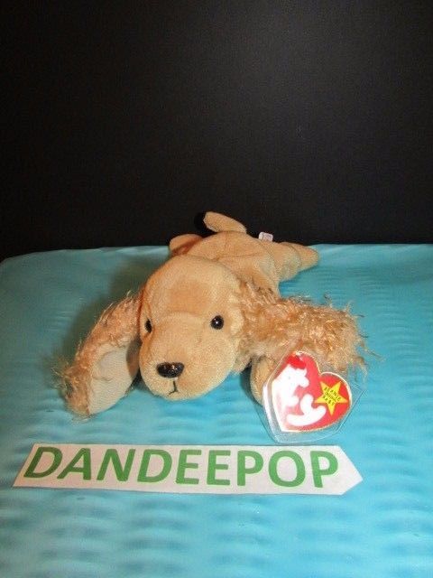 Ty Beanie Baby Spunky The Cocker Spaniel From 1997 Retired With Tags for sale online
