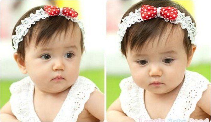 Baby Girl Style Blue Baby Headbands Shabby Flower Headbands Set of 3 Baby Girl Headband Headband Hairstyle