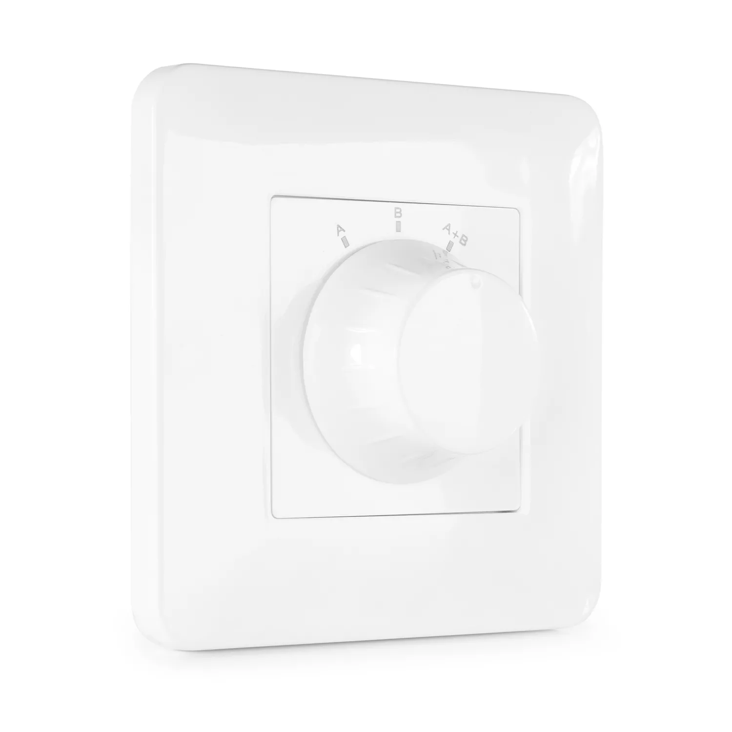 The Power Dynamics PDWS speaker selector switch is easy to operate and mixes in with a variety of surrounding settings. Its in-wall design makes it discreet in any area, and its ability to select between two sets of connected speakers makes it ideal for audio playback in restaurants, workplaces, and waiting rooms.Two sets of passive speakers with an amplifier can be connected to this selector switch, making it ideal for small commercial environments like an office or restaurant/bar. There is a s White Speakers, In Wall Speakers, Ceiling Speakers, Speaker Kits, Speaker System, Audio System, Bedroom Ceiling, Home Ceiling, Stereo Amplifier