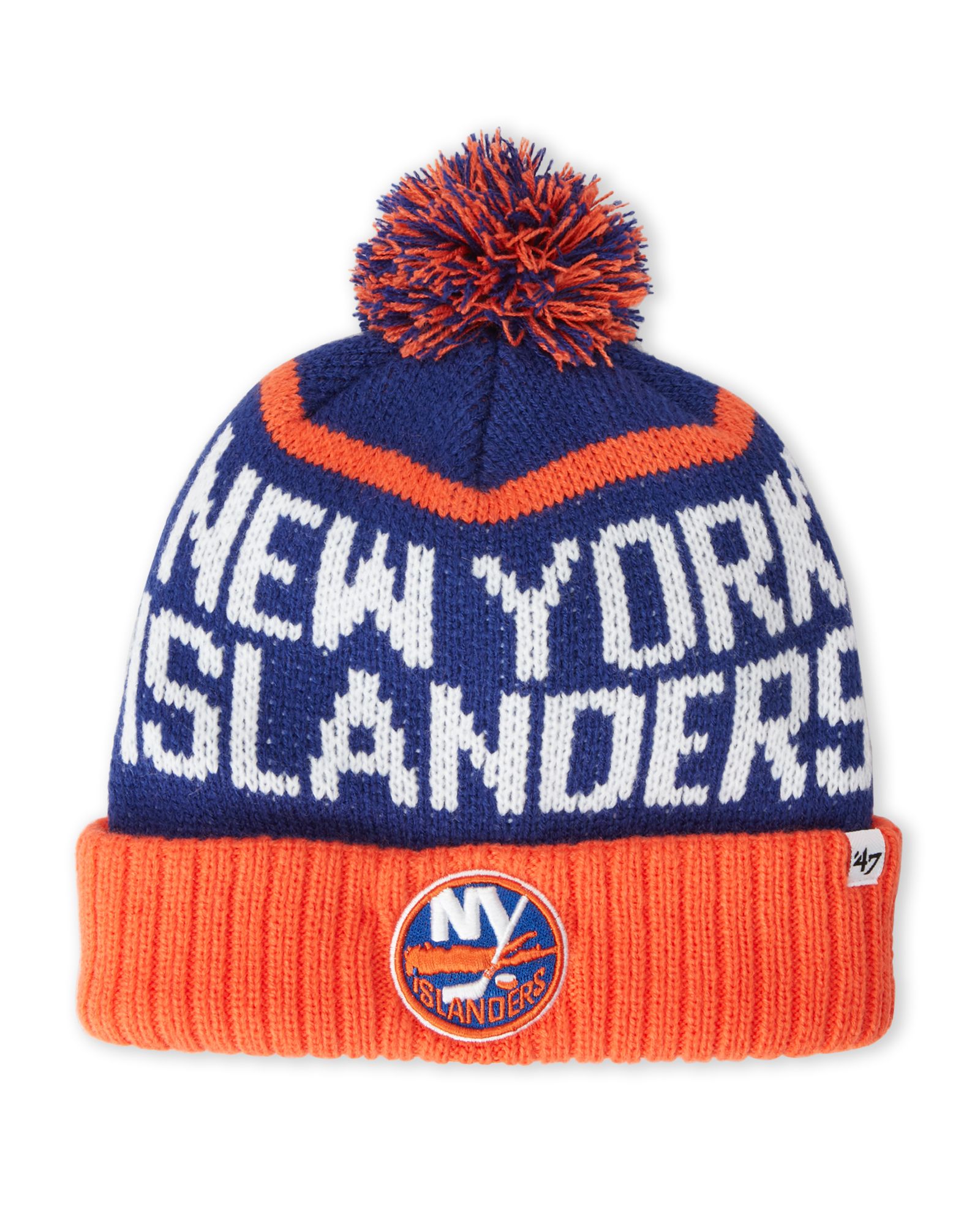 islanders knit hat