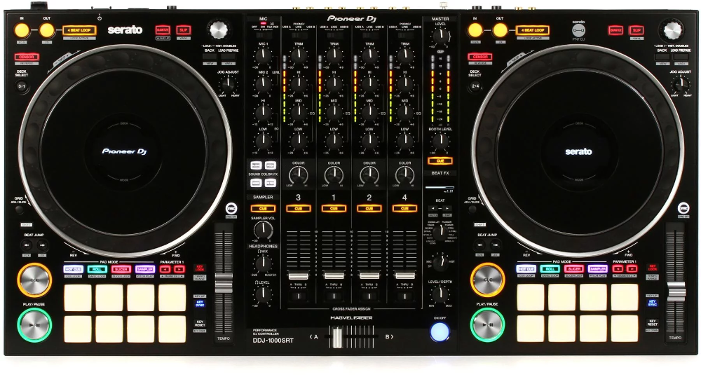 Pioneer Dj Ddj 1000srt 4 Deck Serato Dj Controller Pioneer Dj Dj Equipment Dj Pioneer Dj Ddj 1000srt 4 Deck Serato Dj Controller Pioneer Dj Dj Equipment Dj