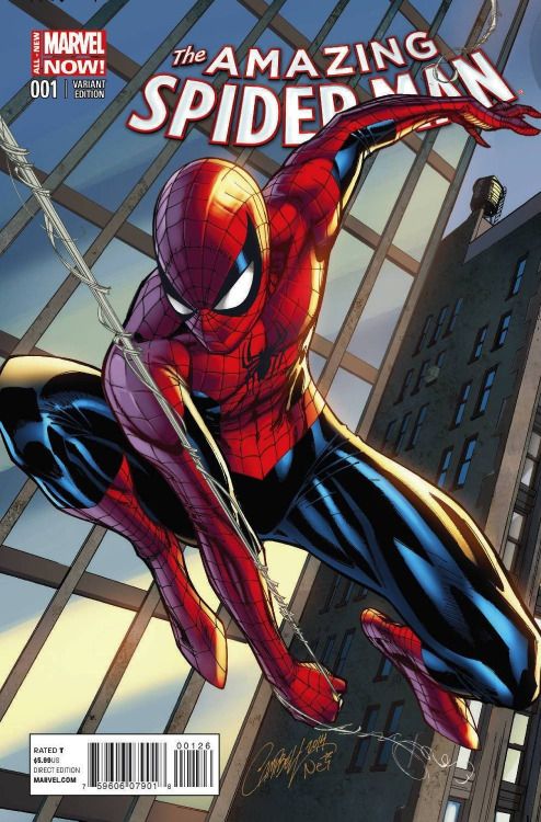 SUPERIOR SPIDER-MAN #31 NM SCOTT CAMPBELL CONNECTING VARIANT 2014