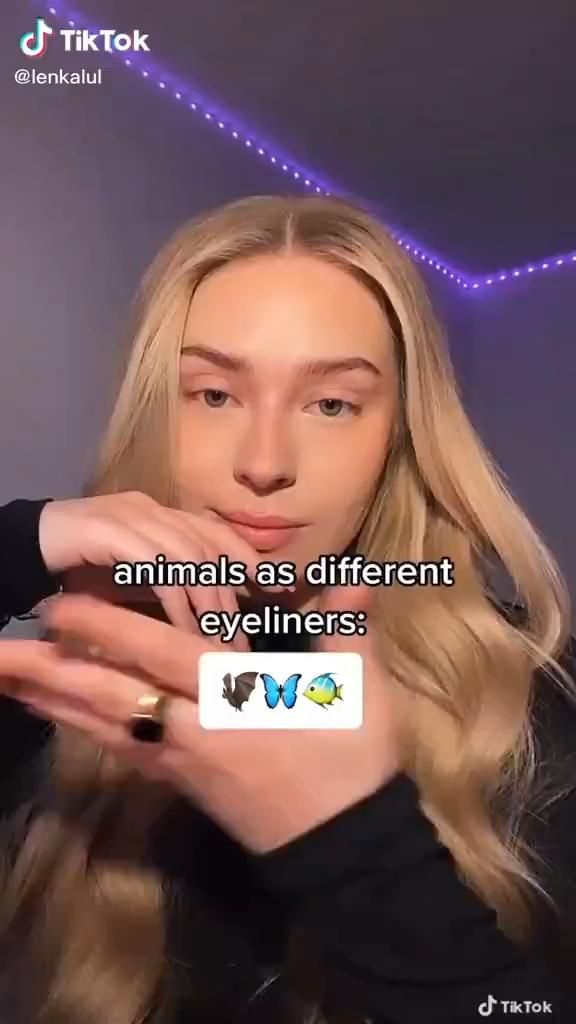 Animals As Eyeliner Makeup Trend Using NYX Epic In Animals As Eyeliner Makeup Trend Using NYX Epic In