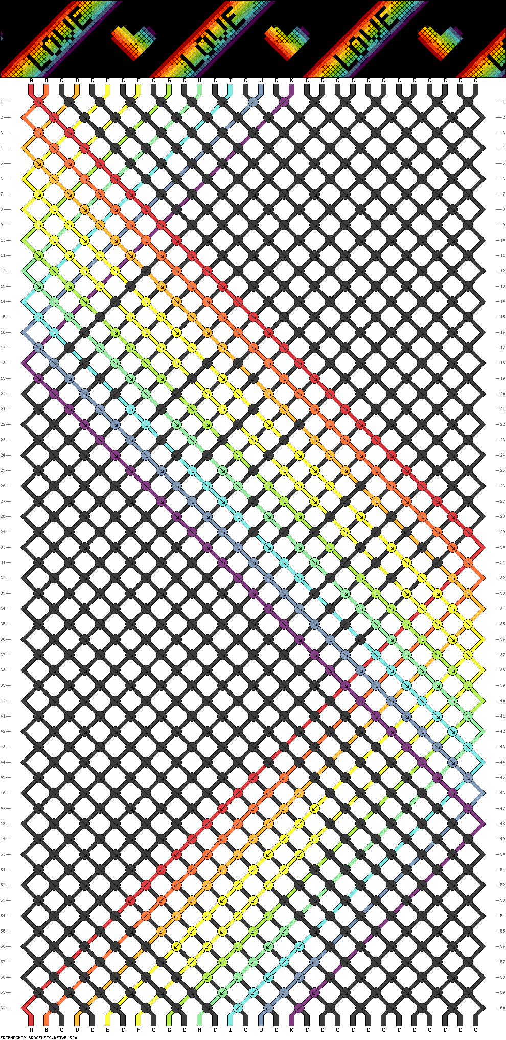 Heart Friendship Bracelet Pattern New Decorating Design Heart Friendship Bracelet Pattern New Decorating Design