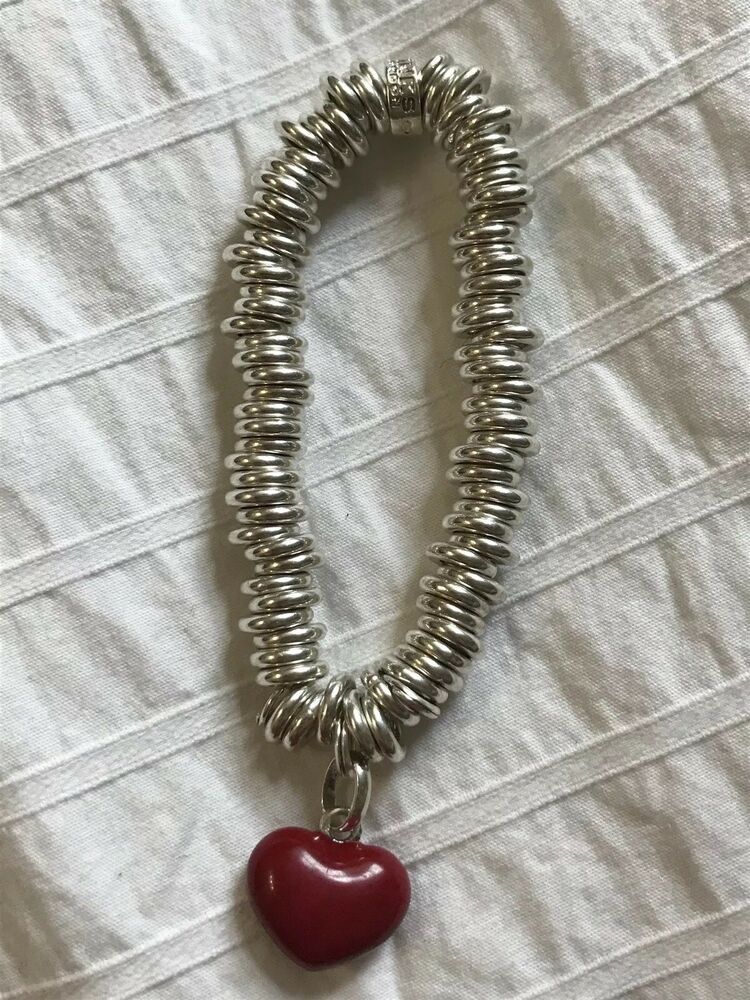 Genuine Links Of London Charm Bracelet With Red Heart Charm Pre Owned Ebay Heart Charm Jewelry Sales Charm Bracelet Genuine Links Of London Charm Bracelet With Red Heart Charm Pre Owned Ebay Heart Charm Jewelry Sales Charm Bracelet