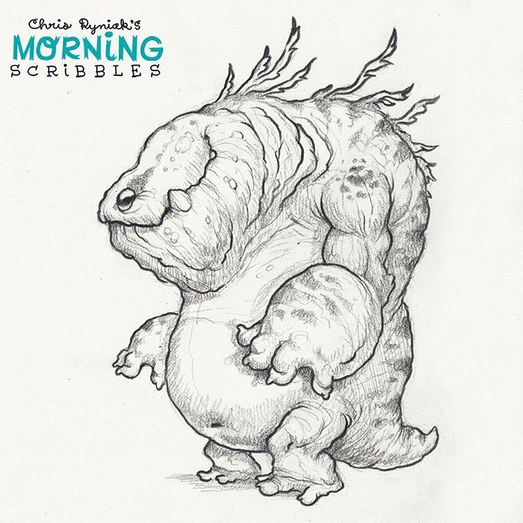Its been a while since I drew any new Kaiju Still the most fun to