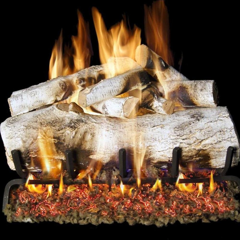 Peterson Real Fyre 18 Inch White Mountain Birch See Thru Gas - How To Light A Gas Log Fireplace With Match Peterson Real Fyre 18 Inch White Mountain Birch See Thru Gas - How To Light A Gas Log Fireplace With Match