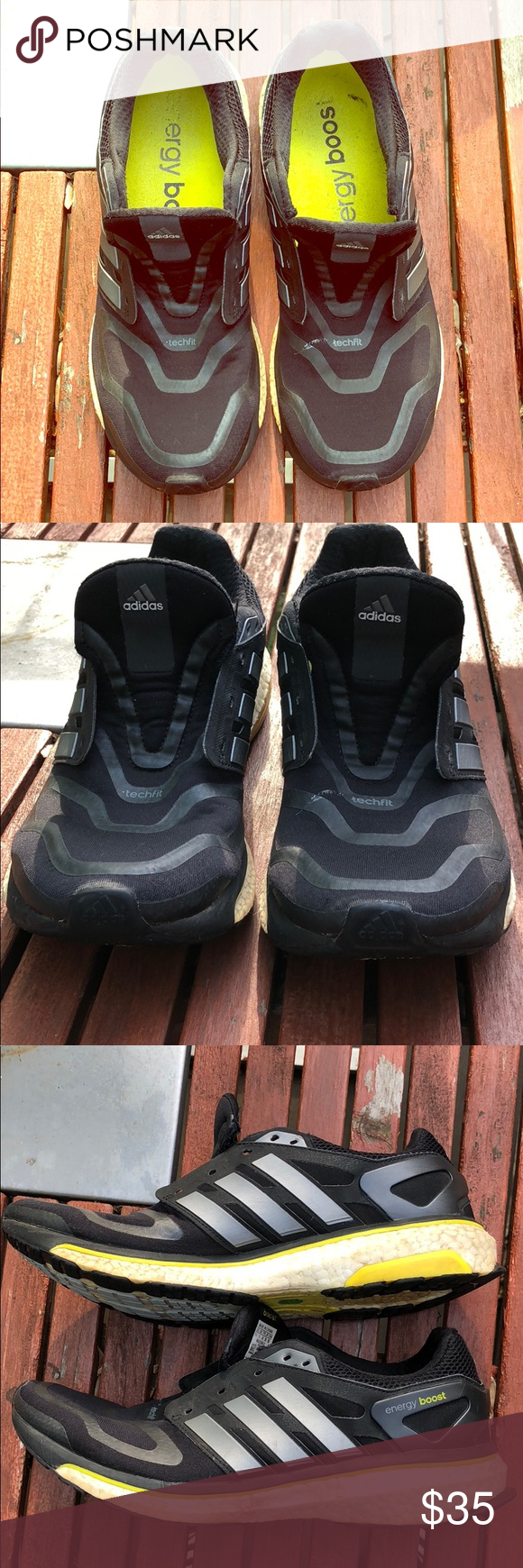 Adidas Energy boost OG - G64392 Pre-owned - normal wear and tear - Men size: 11.5 (US), 46 (France), 296 (Japan) They co… (With images) | Shoes sneakers adidas, Sneakers, Boots