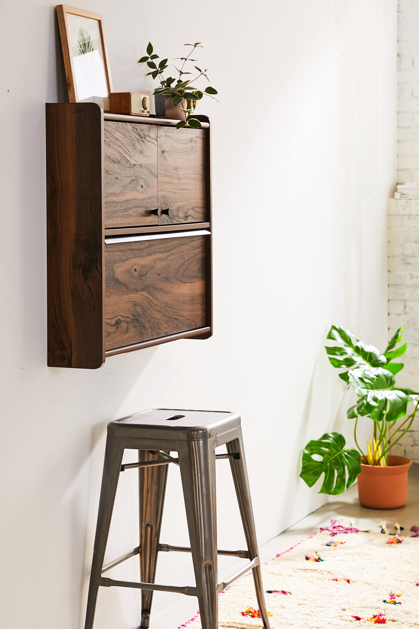 Grisham Wall Mounted Study Table In 2020 Study Table Study Table Designs Wall Mounted Table