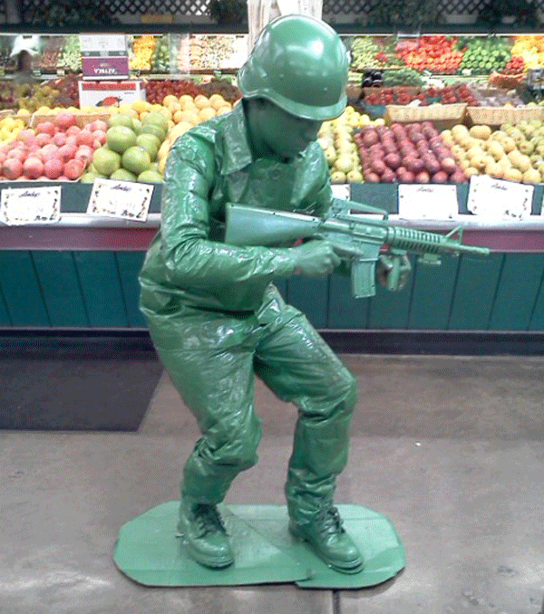 green army man costume with instructions i just love this i know my dad whould be all about this too