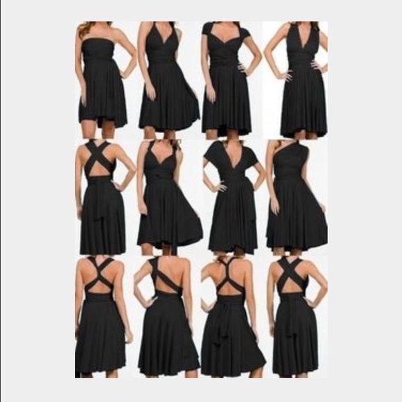 Moda International Convertible Dress Cocktail Length Dress Dresses Tart Infinity Dress