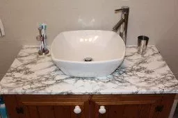 Marble Gloss Vinyl Architectural Wrap for Home Office Furniture